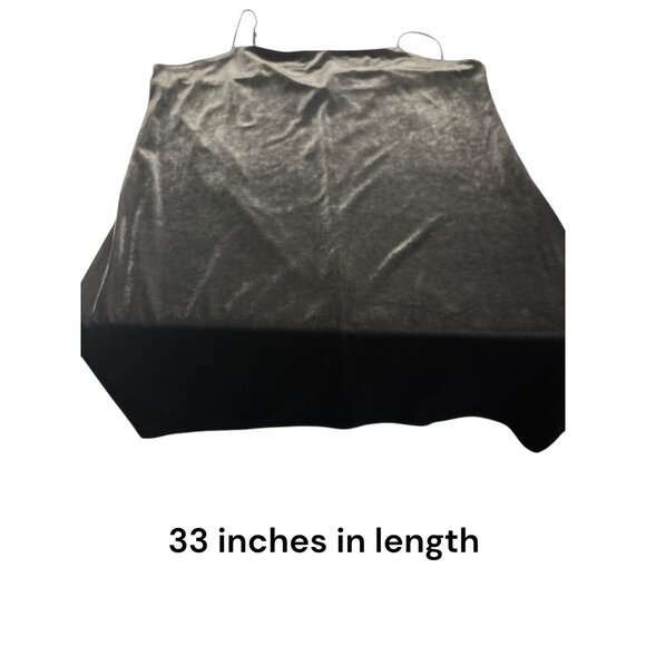 Black Spaghetti Strap Mini Dress By Express Adjustable Straps Ribbed Texture Wom - Picture 7 of 7